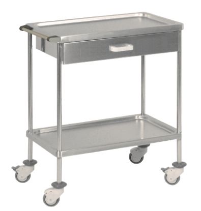 Trolley Auxilliary Select 680X420x1040mm 1 Drawer/2 Shelves