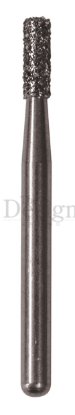 Bur Diamond (Dehp) Flat End Cylinder Fg Iso 835-014 M Non-Sterile x 5