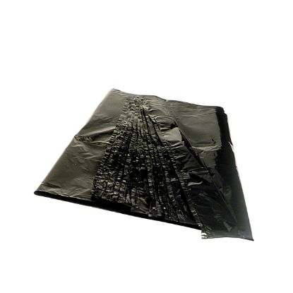 Bin Liner Black H/Duty x 200 Flat Pack 18X29x39"