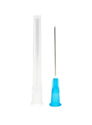 Needle Microlance (Hypodermic) Regular Bevel Blue 23g 1" 25mm (Disposable Sterile Single Use) x 1