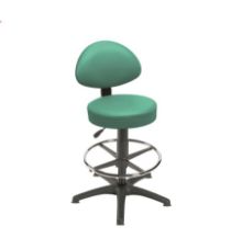 Stool Examination (Sunflower) Back Rest Glider Base & Foot Ring Mint