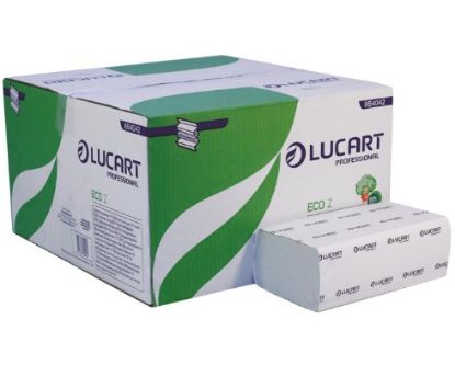 Lucart Recycled Paper Towel Interfold White 2 Ply x 3000