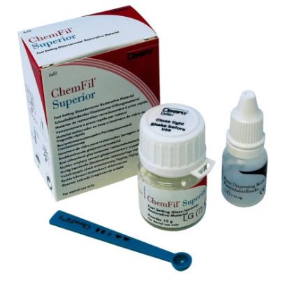 Dentsply Glass Ionomer Chemfil Superior 5 Dark Yellow 10g